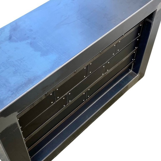 Image 1 of Cassettiera in metallo Loftboutik con 15 cassetti, anni 2010