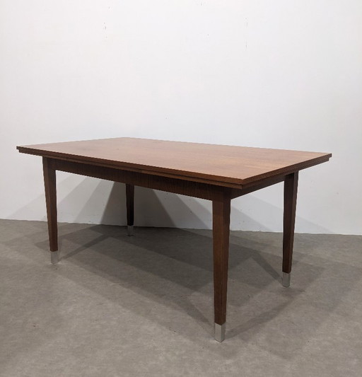 Large vintage Scandinavian extendable table