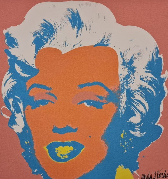 Image 1 of Naar Andy Warhol, Marilyn Monroe, jaren 1980, lithografie