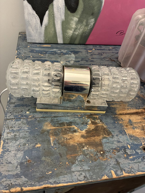 Applique da bagno svedese vintage – Plastic, Glass (photo 2 of 12)