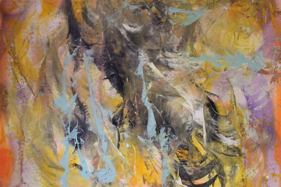 Image 1 of Original artwork by Timo Wedell - Very large canvas 160x115cm