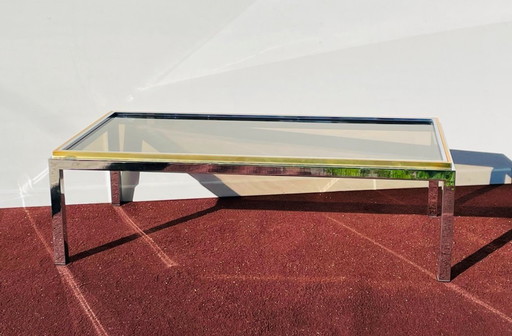 Belgochrom * Hollywood Regency * Vintage 70s coffee table