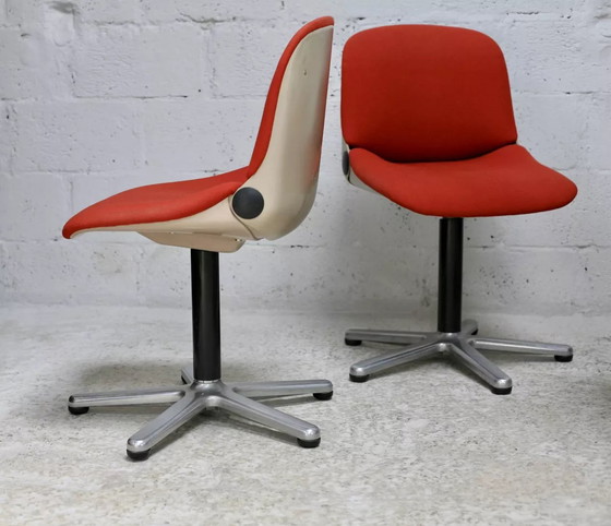 Image 1 of 4x Wilkhahn "Space Age" stoelen