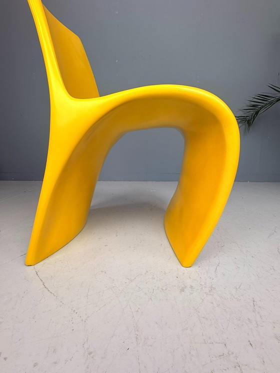Image 1 of Chaise sculpturale en fibre de verre moulée, Europe, années 1970