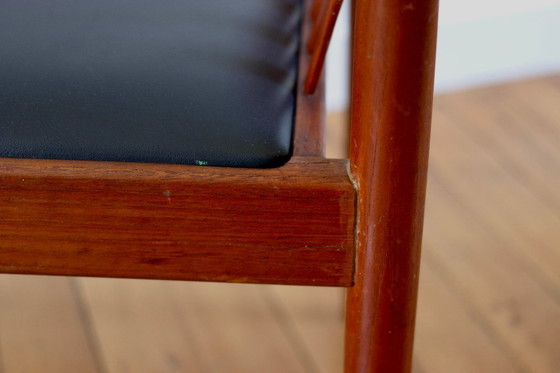 Image 1 of Set of 4 Scandinavian vintage Breox teak chairs, 1960