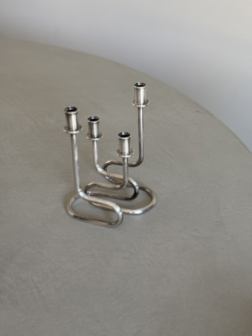 Pair of Italian candle holders by Gorham Maestri