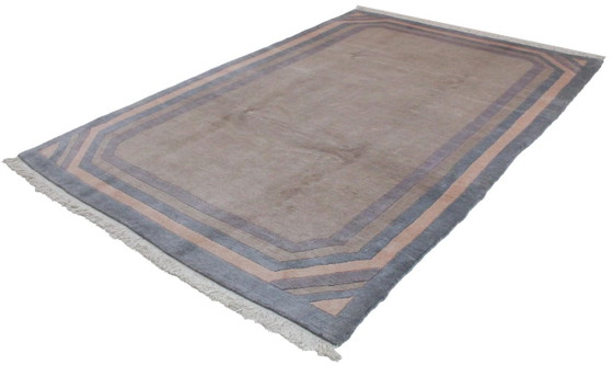 Original Modern Designer Highland Wool Rug Nepal 300 x 202 cm, Rugs & carpets, Purple (photo 2 of 8)