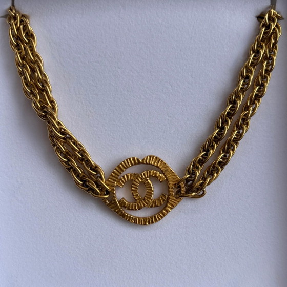 Chanel Vintage CC Choker Necklace 24k Gold-Plated – Decorative Objects (photo 8 of 8)