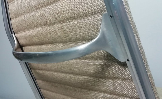 Image 1 of Eames ALU-GROUP 1958 PREPRODUCCIÓN Sillón reclinable HERMAN MILLER Historia Drehsessel