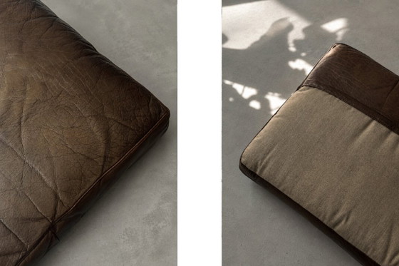 Image 1 of Divano Cromwell in pelle stile Mid-Century Modern, disegnato da Arne Norell negli anni '60.