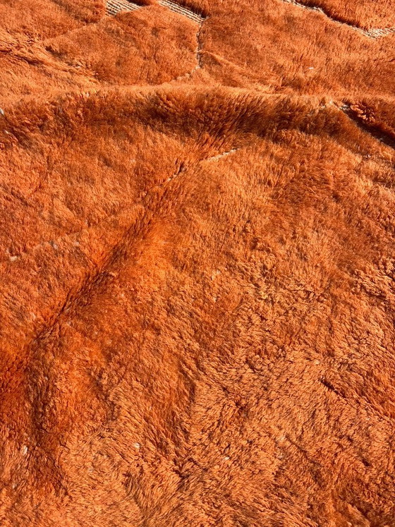 Orange Moroccan Rug 200x300 cm, Authentic Moroccan Rug, Berber Carpet – Rugs & carpets, Wool (photo 9 of 12)