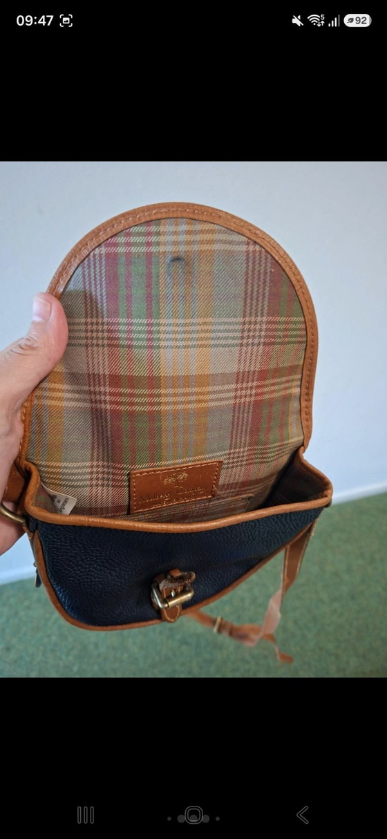 Borsa a tracolla piccola vintage Mulberry Scotchgrain stile saddlebag – Borse a tracolla, Pelle, Tessile (photo 7 of 12)