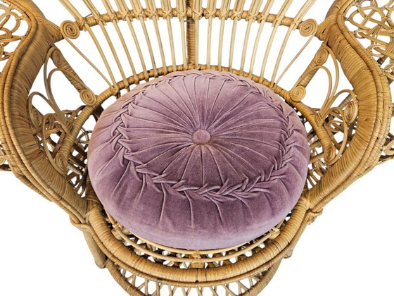 Image 1 of Silla Peacock - Emmanuelle - Ratán