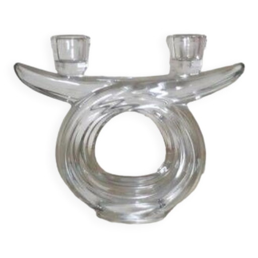 Vannes crystal candle holder