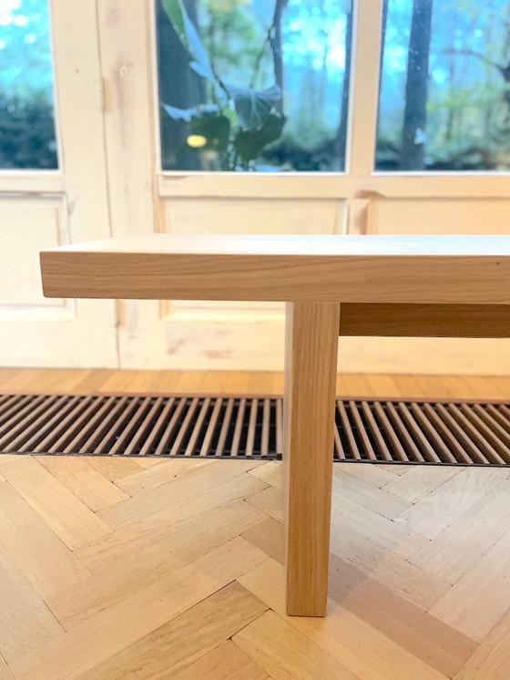 Image 1 of 2x dining bench in oak