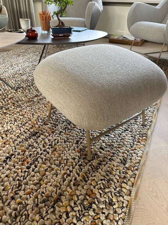 Image 1 of Leolux 2x sillón Anton más un puf Anton