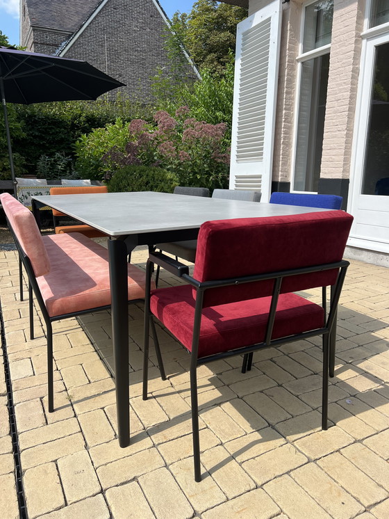 Image 1 of Design dining room set Fest Amsterdam - 5 Monday chairs & sofa