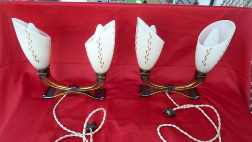 paire de lampes de table ART DECO