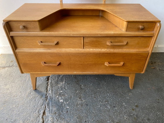 Image 1 of Tocador de roble de mediados de siglo, años 50, de E. Gomme / G Plan