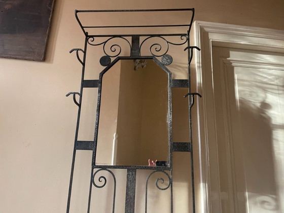 Image 1 of Wandkapstok Kapstok art deco 1930 Frans