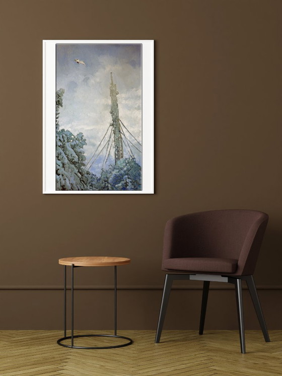 Original Oil Painting Contemporary Art Symbolism Connection – Paintings & Drawings, Canvas (photo 2 of 7)