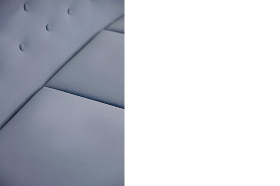 Image 1 of Vintage Mid-Century Scandinavian Modern Blue Velvet Living Room Set by Holm Fabriker AB, Set of 2, 1960s