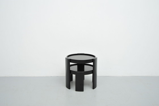 Image 1 of Model 780/783 Tables By Gianfranco Frattini For Cassina (1950s)