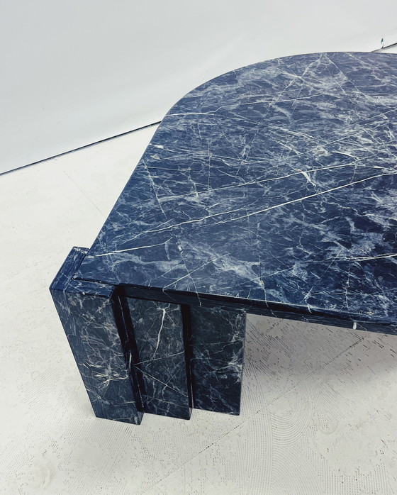 Image 1 of Teardrop Coffee Table in Solid Marble