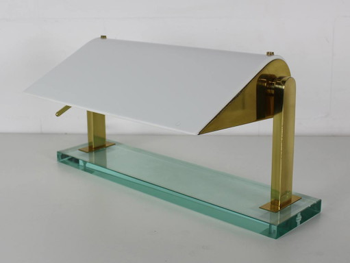 Lampada da scrivania italiana 0836 Fontana Arte Pietro Chiesa 1939