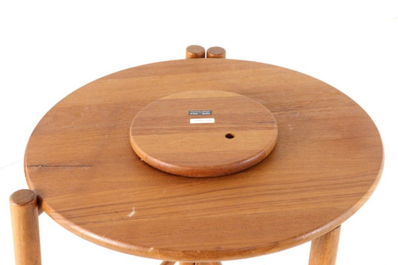 Jens Quistgaard voor Dansk Design trolley vintage met dienbladen – Serveerwagens, Wood (photo 12 of 15)