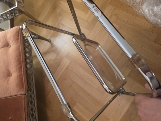 Sedia pieghevole Plia vintage di Giancarlo Piretti per Anonima Castelli – Sedie pieghevoli, Metal, Plastic (photo 8 of 8)
