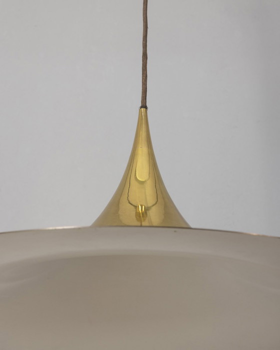 Image 1 of Lampadario vintage anni '70 design C. Bonderup & T. Thorup per Fog & Mørup