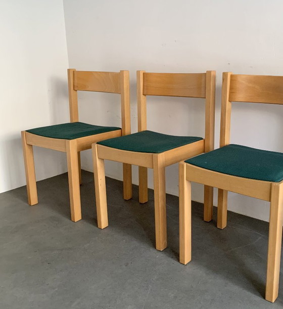 Image 1 of 4 sedie vintage in legno Flötotto