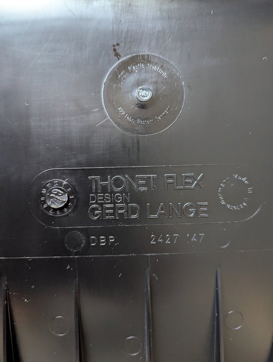 Image 1 of 4 Thonet Flex armchair chairs 1970s