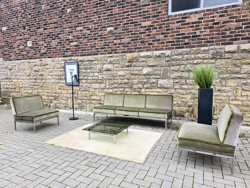 Wittmann Sitzgruppe Garnitur Sofa Sessel Vintage 60s 70s Bänke Daybed