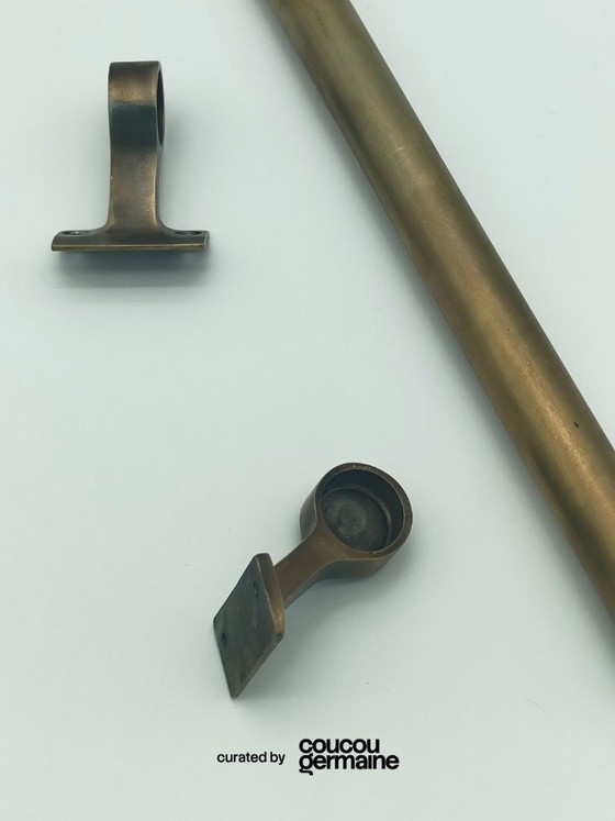 Image 1 of Zugstange aus Messing, Art déco