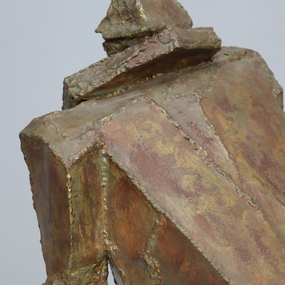 Image 1 of “Starke Jâan” Sculpture in Welded Steel by Louk van Meurs, Netherlands, c. 1970s