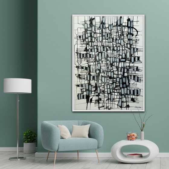 Image 1 of Composition abstraite XXL de Natia Antadze