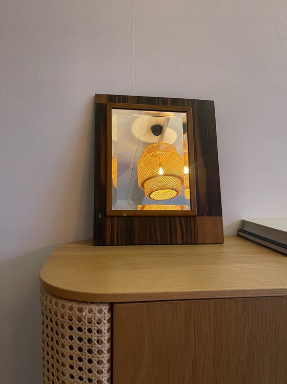 Vintage Art Deco Mirror - 1930s – Wood (photo 10 of 11)