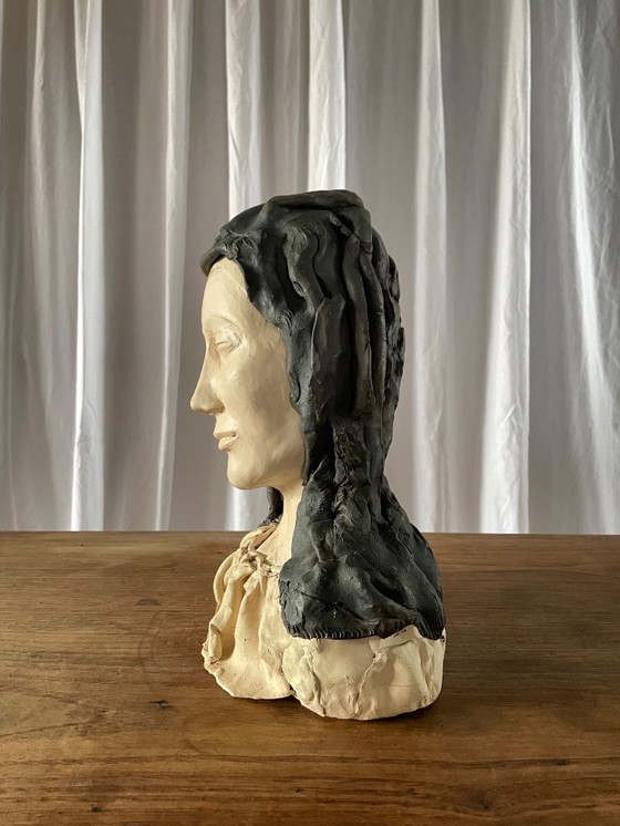 Image 1 of Bust of the Virgin Mary – 20th Century Modern Religious Art
