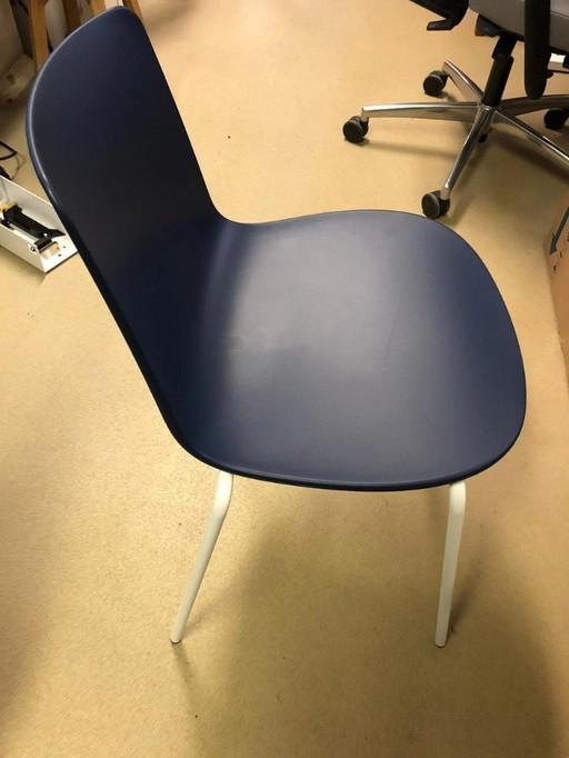 Sedia Enea Lottus Blu Scuro