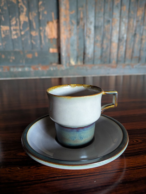 Image 1 of 5x cup/saucer Bing Grøndahl/ Jens Quistgaard Denmark