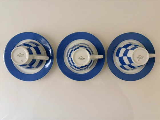 Vintage Kronester Bavaria cup and saucer 80s set of 3, Bavaria Kronester, Crockery, Porcelain, White (photo 6 of 9)