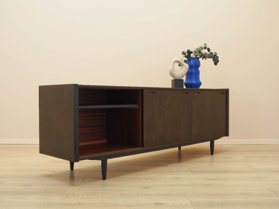Image 1 of Eikenhouten dressoir, Deens design, jaren 70, vervaardigd door Skovby Møbelfabrik