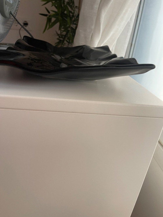 Image 1 of Assiette froissée - 1980 - Axis Design Carol McNicoll