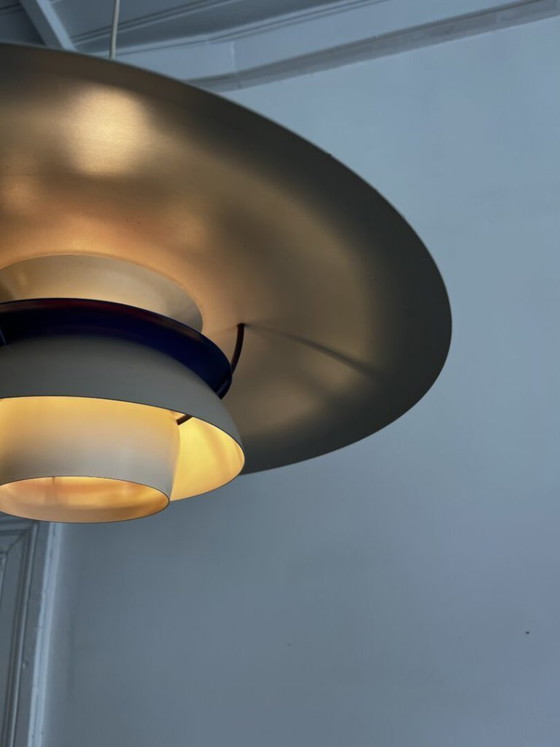 PH 5 Hanging Lamp – Poul Henningsen For Louis Poulsen – Pendant lamps, Aluminium (photo 8 of 17)