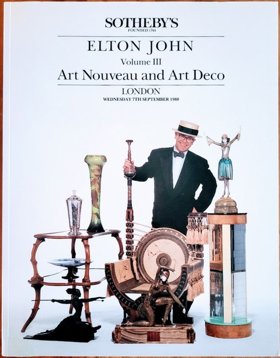 Image 1 of Sotheby's Elton John Memorabilia 1980s Auction Catalogues