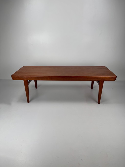 Johannes Andersen Couchtisch für CF Christensen – Dänisches Design mit versteckter Funktionalität