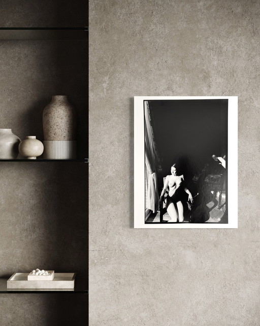 Michel Pinel ( 1949 ) Grande photographie 50cm x 40cm / Modèle dans la mi-ombre / édition 3/15