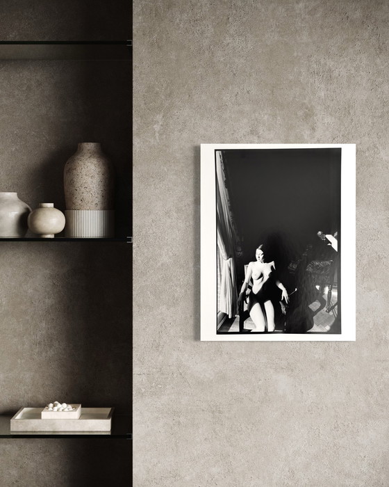 Image 1 of Michel Pinel ( 1949 ) Grande photographie 50cm x 40cm / Modèle dans la mi-ombre / édition 3/15